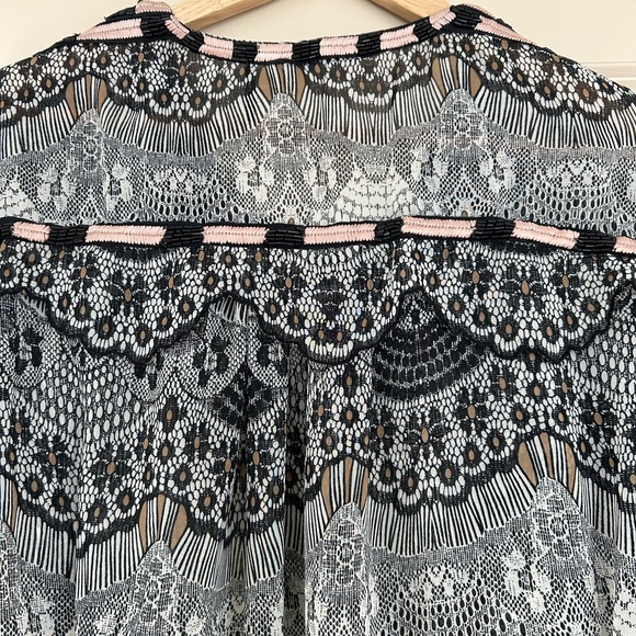 Kas Newyork flowy beaded top from Anthropologie - Picture 5 of 8
